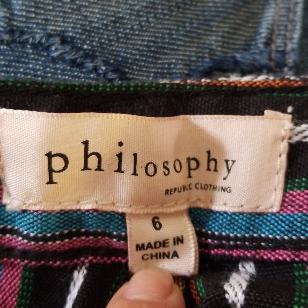 Philosophy tribal shorts. - Picture 3 of 5